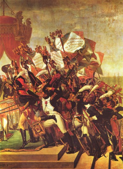 Oath of the Army to the Emperor by Jacques Louis David